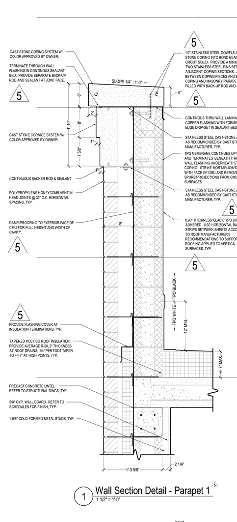 wall section